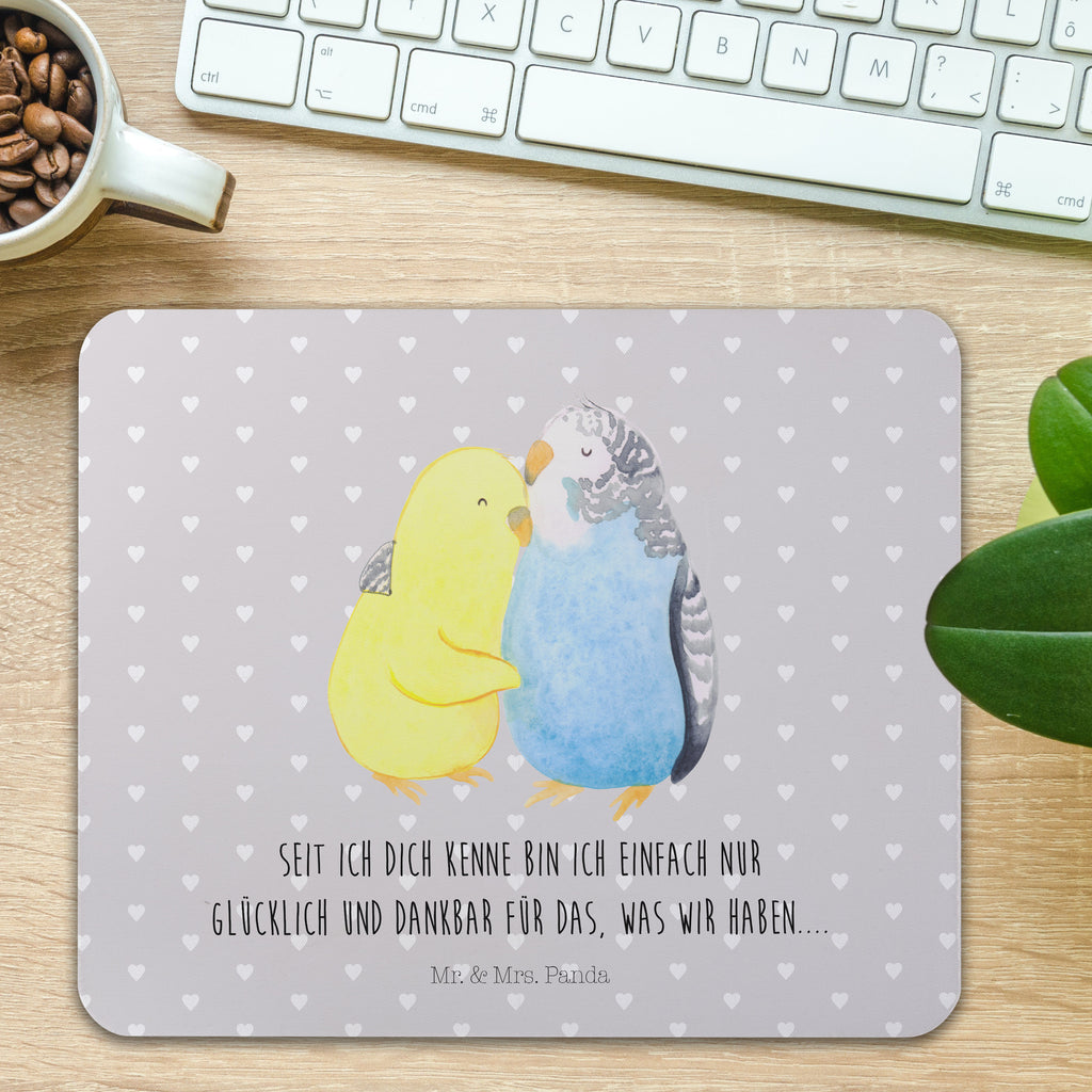 Mauspad Wellensittich Liebe Mousepad, Computer zubehör, Büroausstattung, PC Zubehör, Arbeitszimmer, Mauspad, Einzigartiges Mauspad, Designer Mauspad, Liebe, Partner, Freund, Freundin, Ehemann, Ehefrau, Heiraten, Verlobung, Heiratsantrag, Liebesgeschenk, Jahrestag, Hocheitstag, Vögel, Wellensittich, Nähe, Kuscheln, Vertrauen