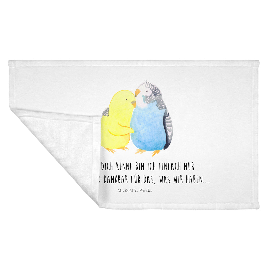 Gäste Handtuch Wellensittich Liebe Gästetuch, Reisehandtuch, Sport Handtuch, Frottier, Kinder Handtuch, Liebe, Partner, Freund, Freundin, Ehemann, Ehefrau, Heiraten, Verlobung, Heiratsantrag, Liebesgeschenk, Jahrestag, Hocheitstag, Vögel, Wellensittich, Nähe, Kuscheln, Vertrauen