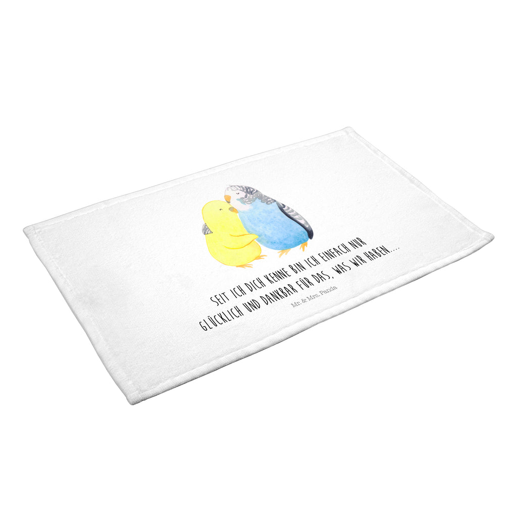 Gäste Handtuch Wellensittich Liebe Gästetuch, Reisehandtuch, Sport Handtuch, Frottier, Kinder Handtuch, Liebe, Partner, Freund, Freundin, Ehemann, Ehefrau, Heiraten, Verlobung, Heiratsantrag, Liebesgeschenk, Jahrestag, Hocheitstag, Vögel, Wellensittich, Nähe, Kuscheln, Vertrauen