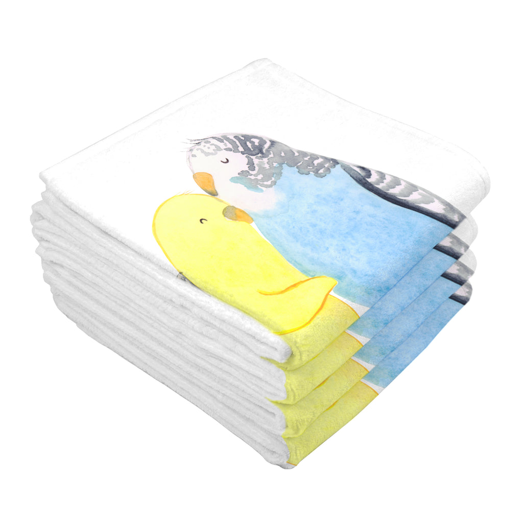 Gäste Handtuch Wellensittich Liebe Gästetuch, Reisehandtuch, Sport Handtuch, Frottier, Kinder Handtuch, Liebe, Partner, Freund, Freundin, Ehemann, Ehefrau, Heiraten, Verlobung, Heiratsantrag, Liebesgeschenk, Jahrestag, Hocheitstag, Vögel, Wellensittich, Nähe, Kuscheln, Vertrauen