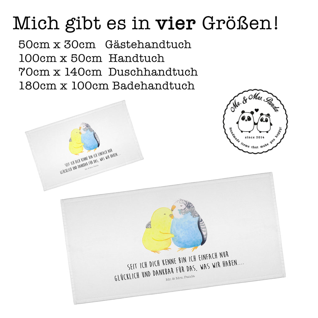 Gäste Handtuch Wellensittich Liebe Gästetuch, Reisehandtuch, Sport Handtuch, Frottier, Kinder Handtuch, Liebe, Partner, Freund, Freundin, Ehemann, Ehefrau, Heiraten, Verlobung, Heiratsantrag, Liebesgeschenk, Jahrestag, Hocheitstag, Vögel, Wellensittich, Nähe, Kuscheln, Vertrauen
