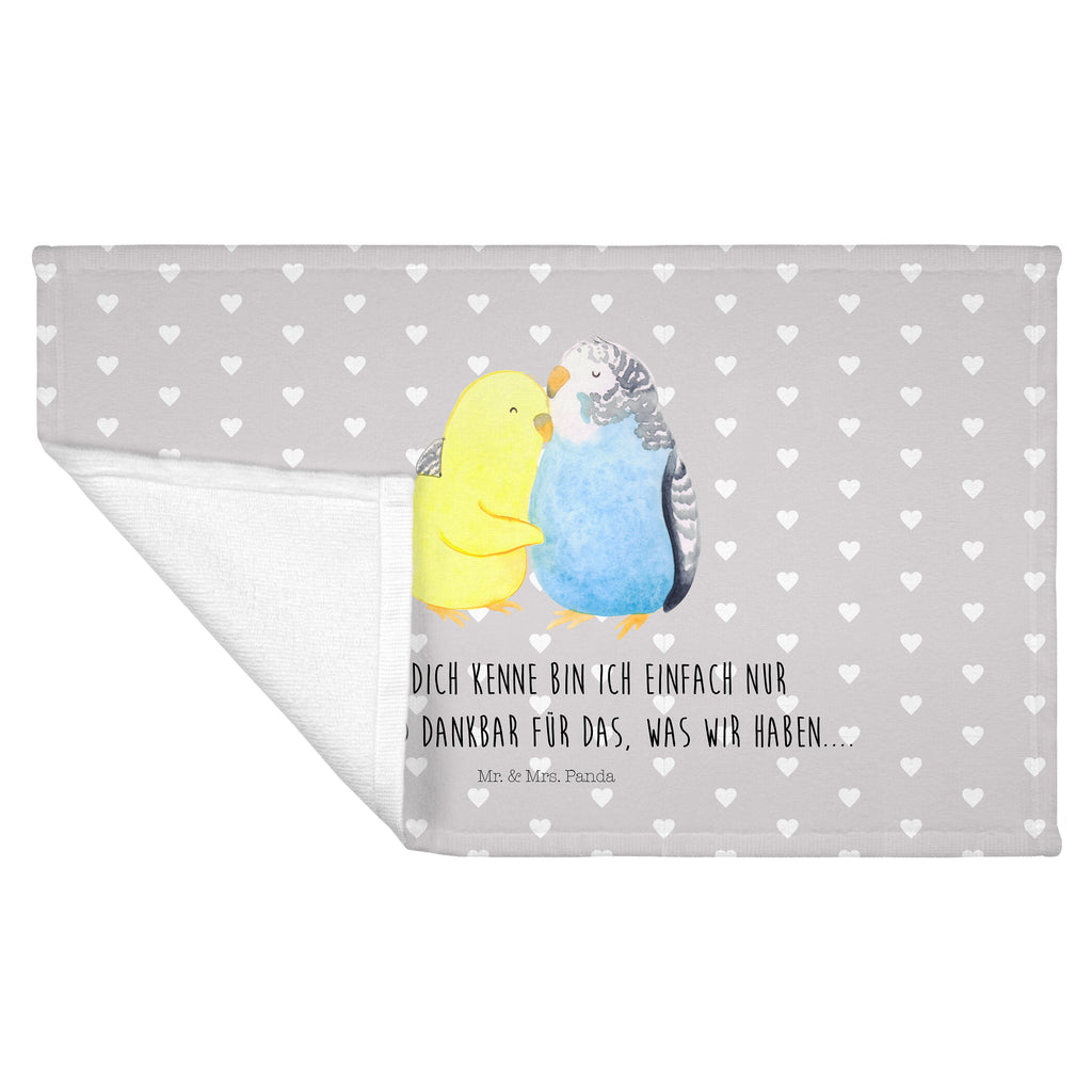 Gäste Handtuch Wellensittich Liebe Gästetuch, Reisehandtuch, Sport Handtuch, Frottier, Kinder Handtuch, Liebe, Partner, Freund, Freundin, Ehemann, Ehefrau, Heiraten, Verlobung, Heiratsantrag, Liebesgeschenk, Jahrestag, Hocheitstag, Vögel, Wellensittich, Nähe, Kuscheln, Vertrauen