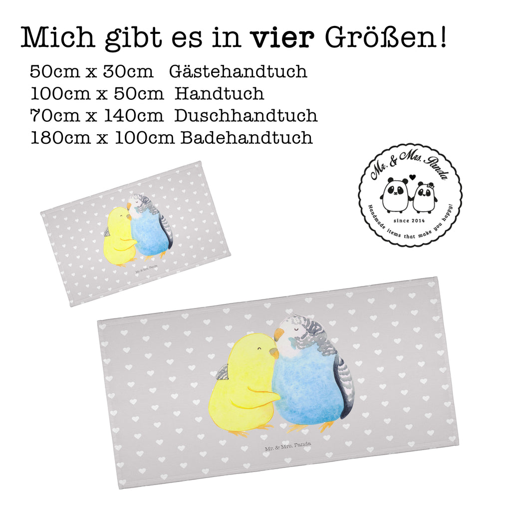 Gäste Handtuch Wellensittich Liebe Gästetuch, Reisehandtuch, Sport Handtuch, Frottier, Kinder Handtuch, Liebe, Partner, Freund, Freundin, Ehemann, Ehefrau, Heiraten, Verlobung, Heiratsantrag, Liebesgeschenk, Jahrestag, Hocheitstag, Vögel, Wellensittich, Nähe, Kuscheln, Vertrauen