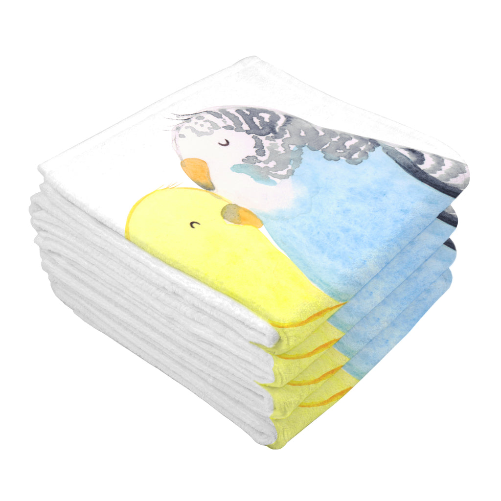 Gäste Handtuch Wellensittich Liebe Gästetuch, Reisehandtuch, Sport Handtuch, Frottier, Kinder Handtuch, Liebe, Partner, Freund, Freundin, Ehemann, Ehefrau, Heiraten, Verlobung, Heiratsantrag, Liebesgeschenk, Jahrestag, Hocheitstag, Vögel, Wellensittich, Nähe, Kuscheln, Vertrauen