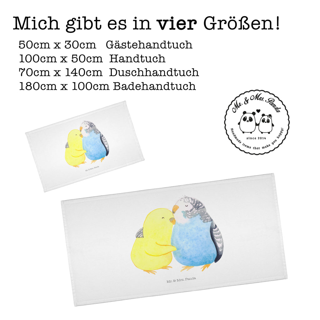 Gäste Handtuch Wellensittich Liebe Gästetuch, Reisehandtuch, Sport Handtuch, Frottier, Kinder Handtuch, Liebe, Partner, Freund, Freundin, Ehemann, Ehefrau, Heiraten, Verlobung, Heiratsantrag, Liebesgeschenk, Jahrestag, Hocheitstag, Vögel, Wellensittich, Nähe, Kuscheln, Vertrauen