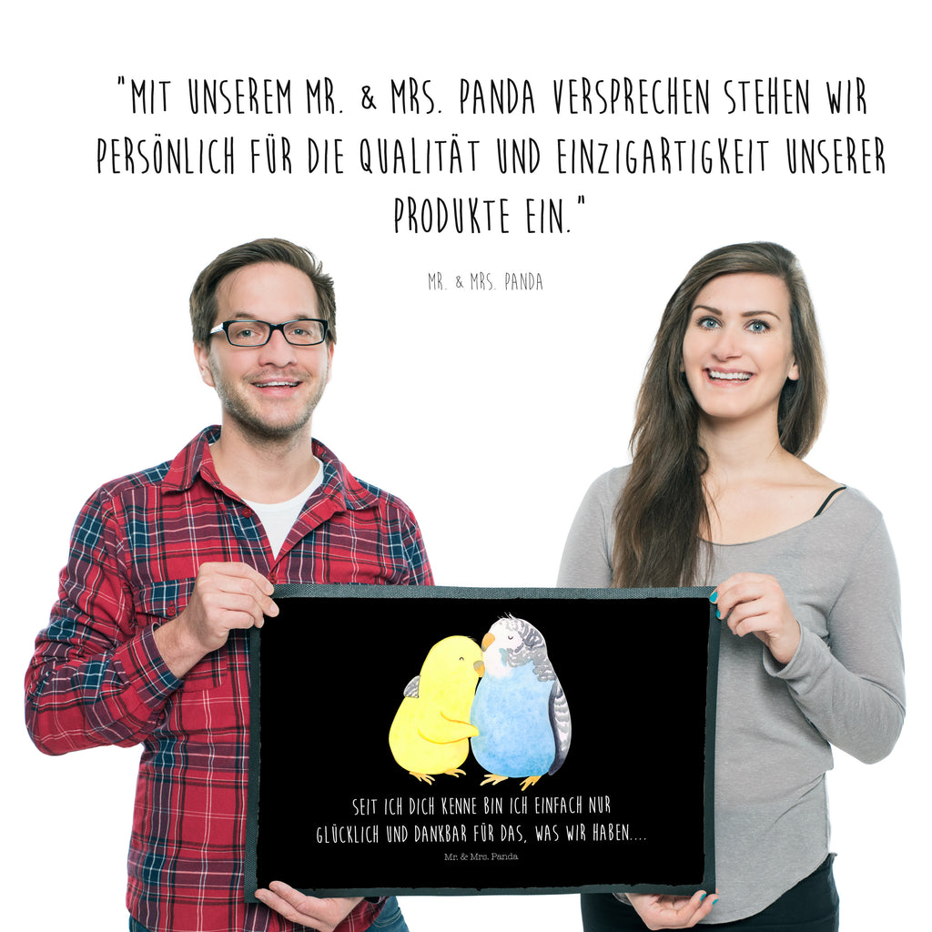 Fußmatte Wellensittich Liebe Liebe, Vögel, Wellensittich, Nähe, Kuscheln, Vertrauen Türvorleger, Schmutzmatte, Fußabtreter, Matte, Schmutzfänger, Fußabstreifer, Schmutzfangmatte, Türmatte, Motivfußmatte,  Haustürmatte, Vorleger  Liebe,  Partner, Freund, Freundin, Ehemann, Ehefrau, Heiraten, Verlobung, Heiratsantrag, Liebesgeschenk, Jahrestag, Hocheitstag