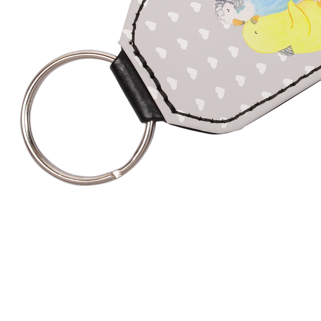 Rechteckig Schlüsselanhänger Wellensittich Liebe Schlüsselanhänger, Anhänger, Taschenanhänger, Glücksbringer, Schutzengel, Liebe, Partner, Freund, Freundin, Ehemann, Ehefrau, Heiraten, Verlobung, Heiratsantrag, Liebesgeschenk, Jahrestag, Hocheitstag, Vögel, Wellensittich, Nähe, Kuscheln, Vertrauen