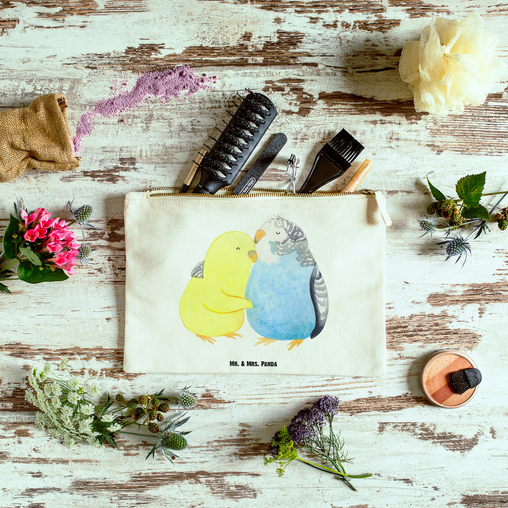 Schminktasche Wellensittich Liebe Schminktasche, Kosmetiktasche, Kosmetikbeutel, Stiftemäppchen, Etui, Federmappe, Makeup, XXL, Schminketui, Kosmetiketui, Schlamperetui, Liebe, Partner, Freund, Freundin, Ehemann, Ehefrau, Heiraten, Verlobung, Heiratsantrag, Liebesgeschenk, Jahrestag, Hocheitstag, Vögel, Wellensittich, Nähe, Kuscheln, Vertrauen