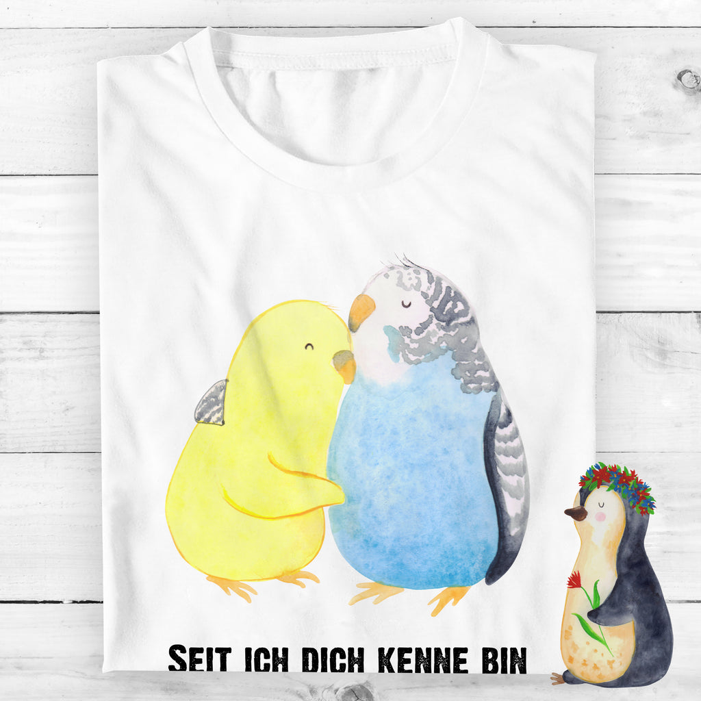 Größe XXL T-Shirt Wellensittich Liebe T-Shirt, Shirt, Tshirt, Lustiges T-Shirt, T-Shirt mit Spruch, Party, Junggesellenabschied, Jubiläum, Geburstag, Herrn, Damen, Männer, Frauen, Schlafshirt, Nachthemd, Sprüche, Liebe, Partner, Freund, Freundin, Ehemann, Ehefrau, Heiraten, Verlobung, Heiratsantrag, Liebesgeschenk, Jahrestag, Hocheitstag, Vögel, Wellensittich, Nähe, Kuscheln, Vertrauen