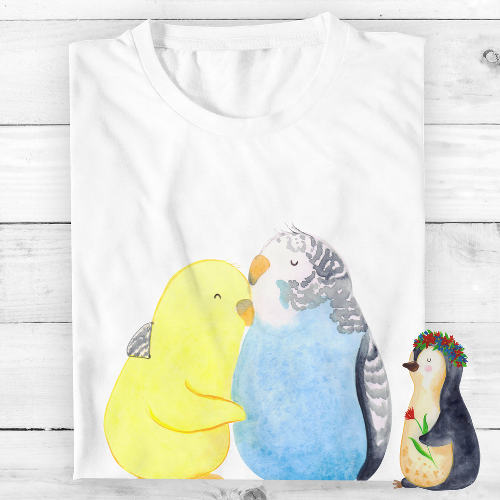 Größe XXL T-Shirt Wellensittich Liebe T-Shirt, Shirt, Tshirt, Lustiges T-Shirt, T-Shirt mit Spruch, Party, Junggesellenabschied, Jubiläum, Geburstag, Herrn, Damen, Männer, Frauen, Schlafshirt, Nachthemd, Sprüche, Liebe, Partner, Freund, Freundin, Ehemann, Ehefrau, Heiraten, Verlobung, Heiratsantrag, Liebesgeschenk, Jahrestag, Hocheitstag, Vögel, Wellensittich, Nähe, Kuscheln, Vertrauen