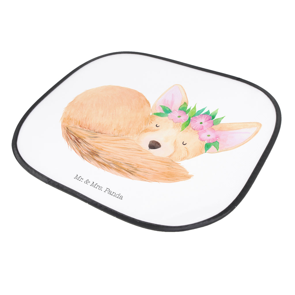 Auto Sonnenschutz Wüstenfuchs Blumenkranz Auto Sonnenschutz, Sonnenschutz Baby, Sonnenschutz Kinder, Sonne, Sonnenblende, Sonnenschutzfolie, Sonne Auto, Afrika, Wildtiere, Wüste, Wüstenfuchs, Blumen, Blumenkranz, Glücklich