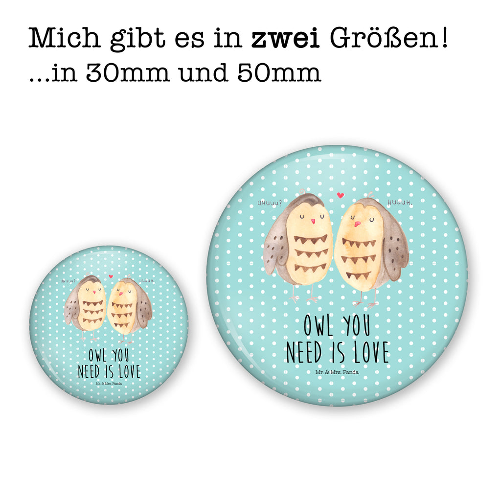 50mm Button Eule Liebe 50mm Button, Button, Pin, Anstecknadel, Eule, Eule Deko, Liebe, Hochzeit Spruch, Owl, All you need is love, Liebe Spruch, Freundin Geschenk, Freund, Wortspiel lustig