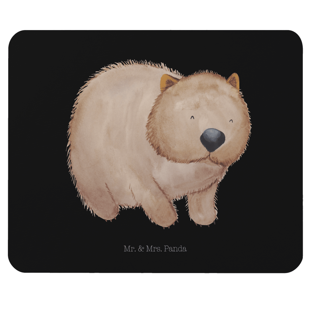 Mauspad Wombat Mousepad, Computer zubehör, Büroausstattung, PC Zubehör, Arbeitszimmer, Mauspad, Einzigartiges Mauspad, Designer Mauspad, Tiermotive, Gute Laune, lustige Sprüche, Tiere, Wombat, Das Leben ist schön, Motivation, Spruch, Australien