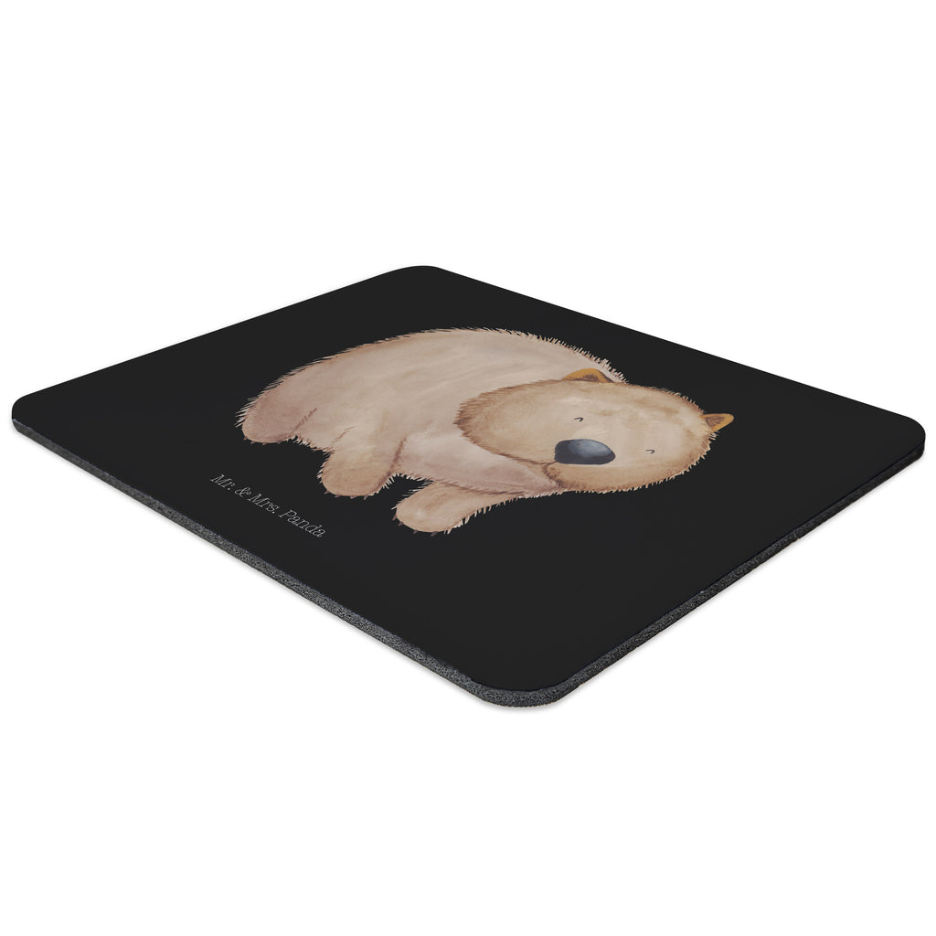Mauspad Wombat Mousepad, Computer zubehör, Büroausstattung, PC Zubehör, Arbeitszimmer, Mauspad, Einzigartiges Mauspad, Designer Mauspad, Tiermotive, Gute Laune, lustige Sprüche, Tiere, Wombat, Das Leben ist schön, Motivation, Spruch, Australien