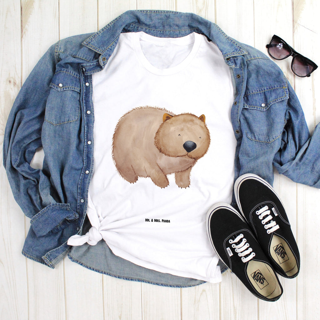 Größe XL T-Shirt Wombat T-Shirt, Shirt, Tshirt, Lustiges T-Shirt, T-Shirt mit Spruch, Party, Junggesellenabschied, Jubiläum, Geburstag, Herrn, Damen, Männer, Frauen, Schlafshirt, Nachthemd, Sprüche, Tiermotive, Gute Laune, lustige Sprüche, Tiere, Wombat, Das Leben ist schön, Motivation, Spruch, Australien