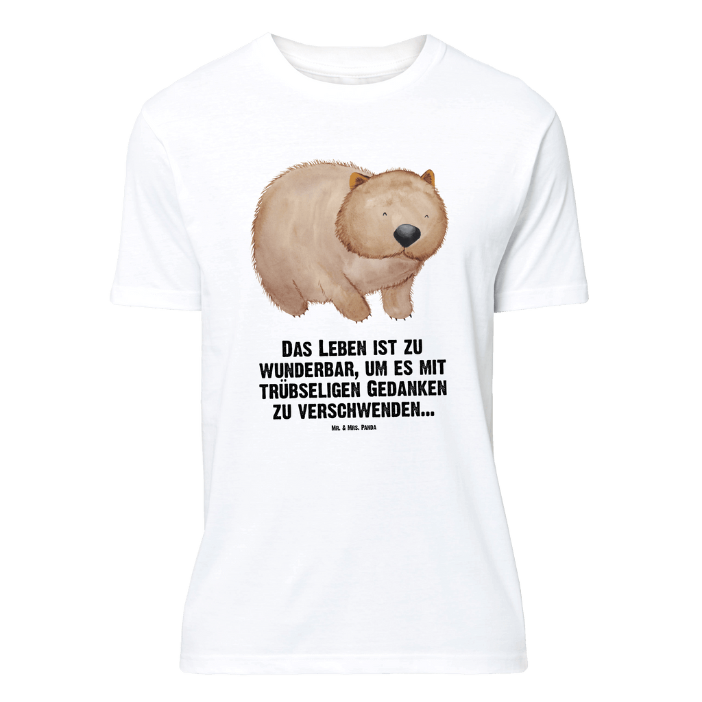 Größe XL T-Shirt Wombat T-Shirt, Shirt, Tshirt, Lustiges T-Shirt, T-Shirt mit Spruch, Party, Junggesellenabschied, Jubiläum, Geburstag, Herrn, Damen, Männer, Frauen, Schlafshirt, Nachthemd, Sprüche, Tiermotive, Gute Laune, lustige Sprüche, Tiere, Wombat, Das Leben ist schön, Motivation, Spruch, Australien