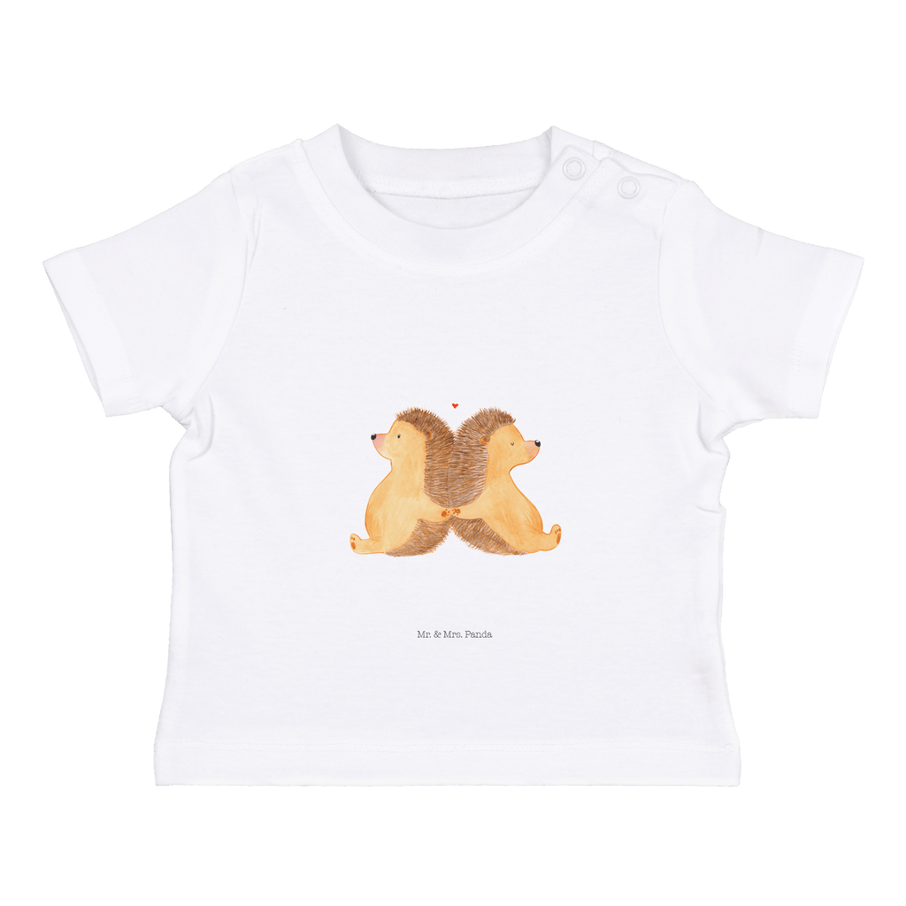 Organic Baby Shirt Igel händchenhaltend Baby T-Shirt, Jungen Baby T-Shirt, Mädchen Baby T-Shirt, Shirt, Liebe, Partner, Freund, Freundin, Ehemann, Ehefrau, Heiraten, Verlobung, Heiratsantrag, Liebesgeschenk, Jahrestag, Hocheitstag, Igel, Igelliebe, Hand in Hand, Liebesbeweis, große Liebe, Liebesbotschaft, Hochzeit, Lieblingsmensch, Gemeinsamkeit, Love, Geschenk für zwei