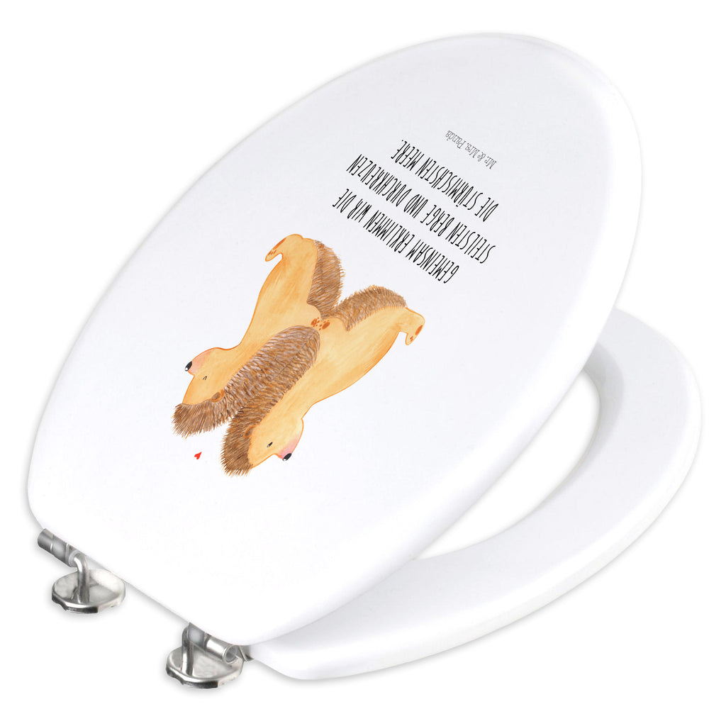 Motiv WC Sitz Igel händchenhaltend Klobrille, Klodeckel, Toilettendeckel, WC-Sitz, Toilette, Liebe, Partner, Freund, Freundin, Ehemann, Ehefrau, Heiraten, Verlobung, Heiratsantrag, Liebesgeschenk, Jahrestag, Hocheitstag, Igel, Igelliebe, Hand in Hand, Liebesbeweis, große Liebe, Liebesbotschaft, Hochzeit, Lieblingsmensch, Gemeinsamkeit, Love, Geschenk für zwei
