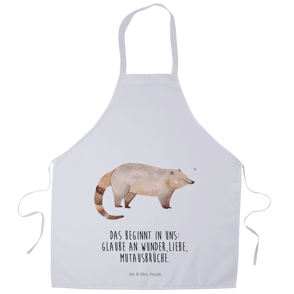 Kochschürze Nasenbär Schürze, Backschürze, Küchenschürze, Grillschürze, Latzschürze, Tiermotive, Gute Laune, lustige Sprüche, Tiere, Nasenbär, Nasenbären, Rüsselbär, Bär