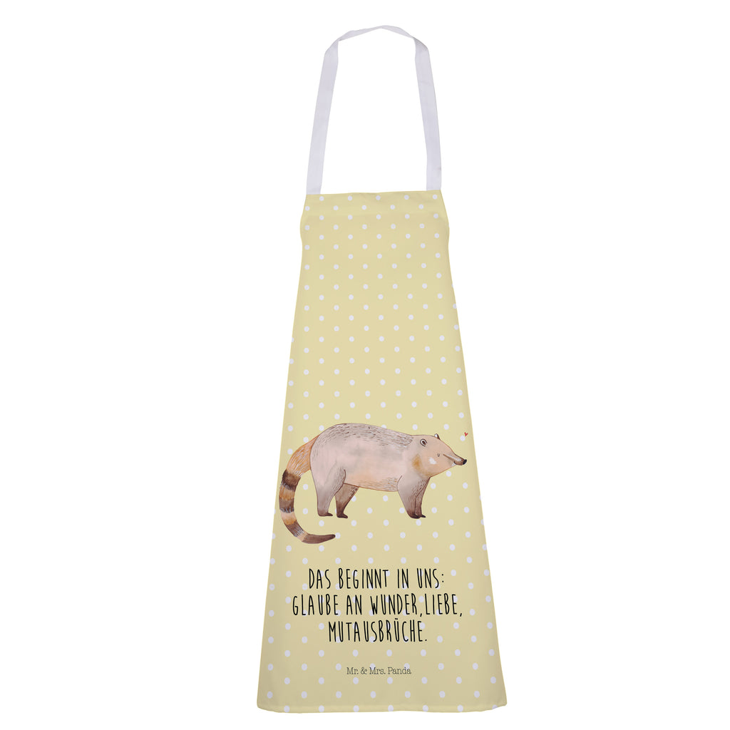 Kochschürze Nasenbär Schürze, Backschürze, Küchenschürze, Grillschürze, Latzschürze, Tiermotive, Gute Laune, lustige Sprüche, Tiere, Nasenbär, Nasenbären, Rüsselbär, Bär