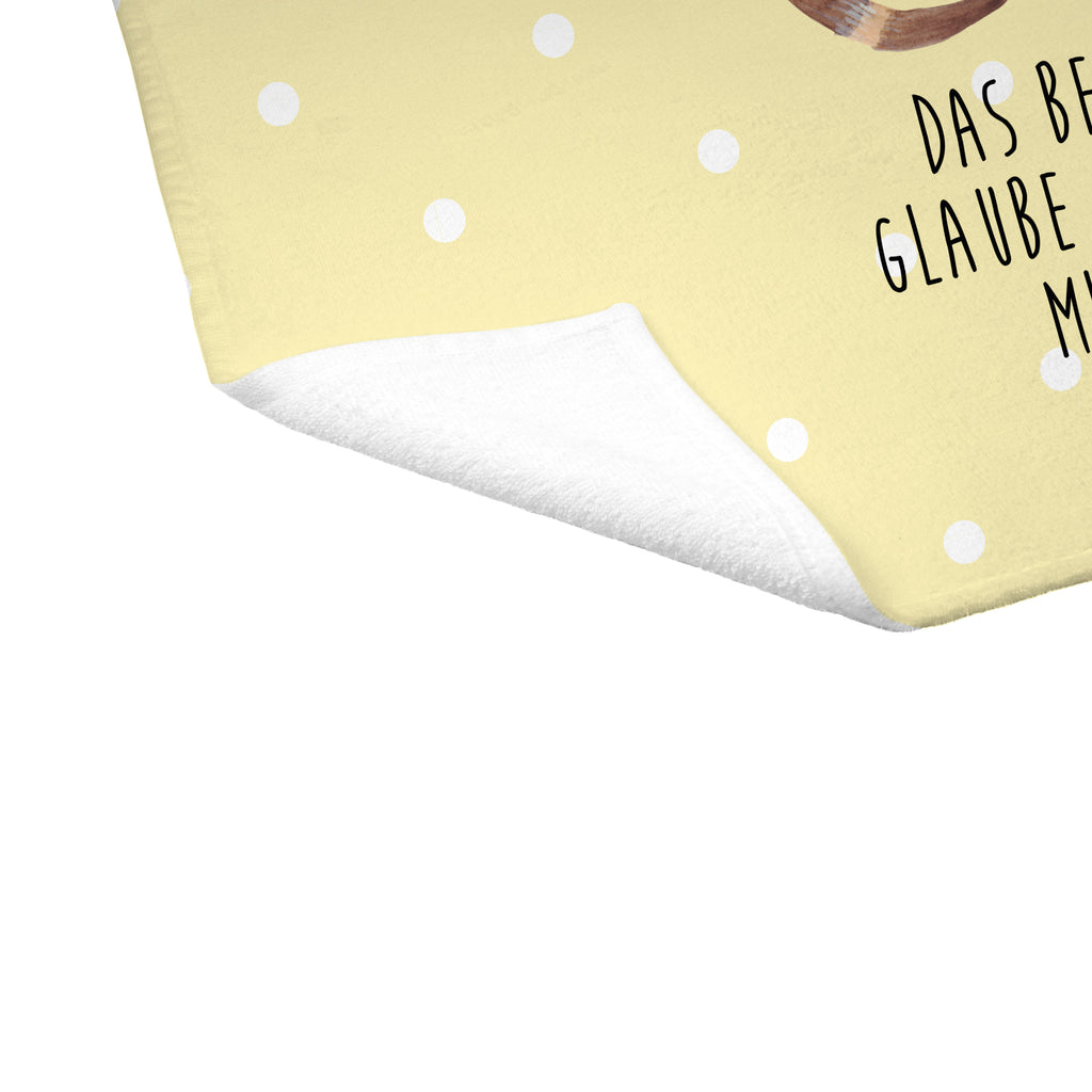 Gäste Handtuch Nasenbär Gästetuch, Reisehandtuch, Sport Handtuch, Frottier, Kinder Handtuch, Tiermotive, Gute Laune, lustige Sprüche, Tiere, Nasenbär, Nasenbären, Rüsselbär, Bär