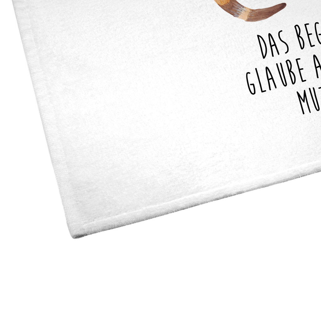 Gäste Handtuch Nasenbär Gästetuch, Reisehandtuch, Sport Handtuch, Frottier, Kinder Handtuch, Tiermotive, Gute Laune, lustige Sprüche, Tiere, Nasenbär, Nasenbären, Rüsselbär, Bär