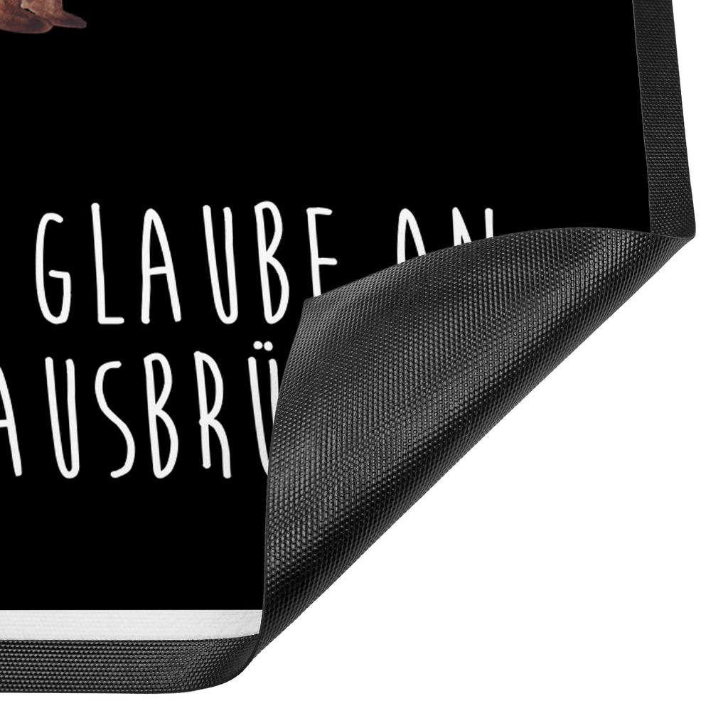 Fußmatte Nasenbär Nasenbär, Nasenbären, Rüsselbär, Bär, Türvorleger, Schmutzmatte, Fußabtreter, Matte, Schmutzfänger, Fußabstreifer, Schmutzfangmatte, Türmatte, Motivfußmatte,  Haustürmatte, Vorleger  süße Tiermotive, gute Laune, lustige Sprüche, Tiere