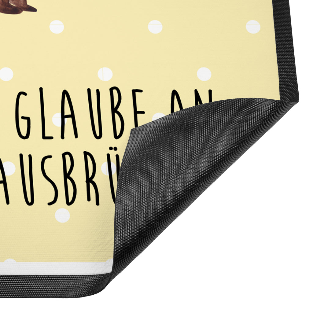 Fußmatte Nasenbär Nasenbär, Nasenbären, Rüsselbär, Bär, Türvorleger, Schmutzmatte, Fußabtreter, Matte, Schmutzfänger, Fußabstreifer, Schmutzfangmatte, Türmatte, Motivfußmatte,  Haustürmatte, Vorleger  süße Tiermotive, gute Laune, lustige Sprüche, Tiere