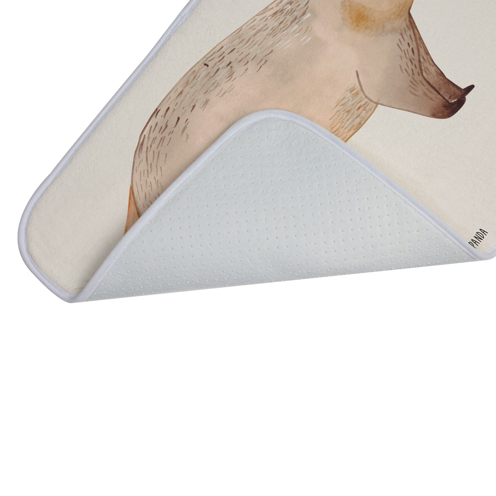 Badvorleger Nasenbär Badematte, Badteppich, Duschvorleger, Badezimmerteppich, Badezimmermatte, Badvorleger, Duschmatte, Duschteppich, Tiermotive, Gute Laune, lustige Sprüche, Tiere, Nasenbär, Nasenbären, Rüsselbär, Bär