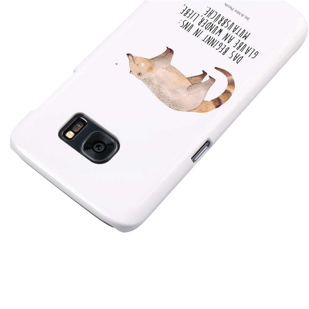 Samsung Galaxy S7 Handyhülle Nasenbär Handycover, Handyhülle, Cover, Handy, Hülle, Samsung, Samsung Galaxy S7, Tiermotive, Gute Laune, lustige Sprüche, Tiere, Nasenbär, Nasenbären, Rüsselbär, Bär