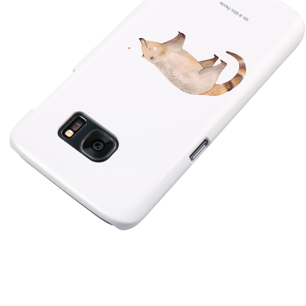 Samsung Galaxy S7 Handyhülle Nasenbär Handycover, Handyhülle, Cover, Handy, Hülle, Samsung, Samsung Galaxy S7, Tiermotive, Gute Laune, lustige Sprüche, Tiere, Nasenbär, Nasenbären, Rüsselbär, Bär