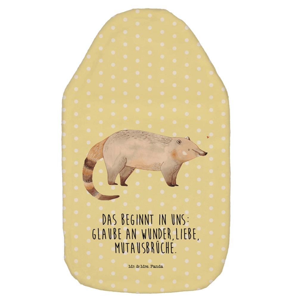 Wärmflasche Nasenbär Wärmekissen, Kinderwärmflasche, Körnerkissen, Wärmflaschenbezug, Wärmflasche mit Bezug, Tiermotive, Gute Laune, lustige Sprüche, Tiere, Nasenbär, Nasenbären, Rüsselbär, Bär