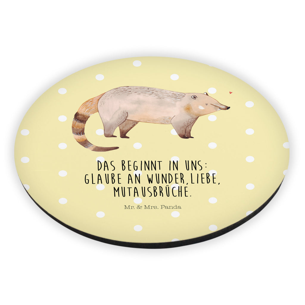 Rund Magnet Nasenbär Kühlschrankmagnet, Pinnwandmagnet, Souvenir Magnet, Motivmagnete, Dekomagnet, Whiteboard Magnet, Notiz Magnet, Kühlschrank Dekoration, Tiermotive, Gute Laune, lustige Sprüche, Tiere, Nasenbär, Nasenbären, Rüsselbär, Bär