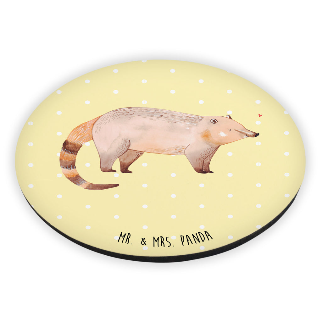 Rund Magnet Nasenbär Kühlschrankmagnet, Pinnwandmagnet, Souvenir Magnet, Motivmagnete, Dekomagnet, Whiteboard Magnet, Notiz Magnet, Kühlschrank Dekoration, Tiermotive, Gute Laune, lustige Sprüche, Tiere, Nasenbär, Nasenbären, Rüsselbär, Bär