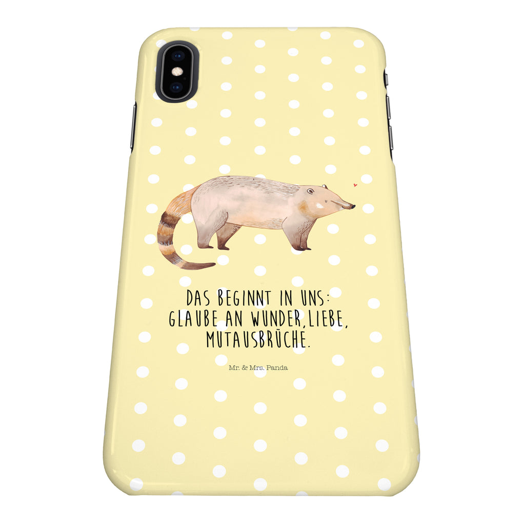 Iphone XS Handyhülle Nasenbär Iphone XS Handyhülle, Handyhülle, Iphone XS, Smartphone, Hülle, süße Tiermotive, gute Laune, lustige Sprüche, Tiere, Nasenbär, Nasenbären, Rüsselbär, Bär