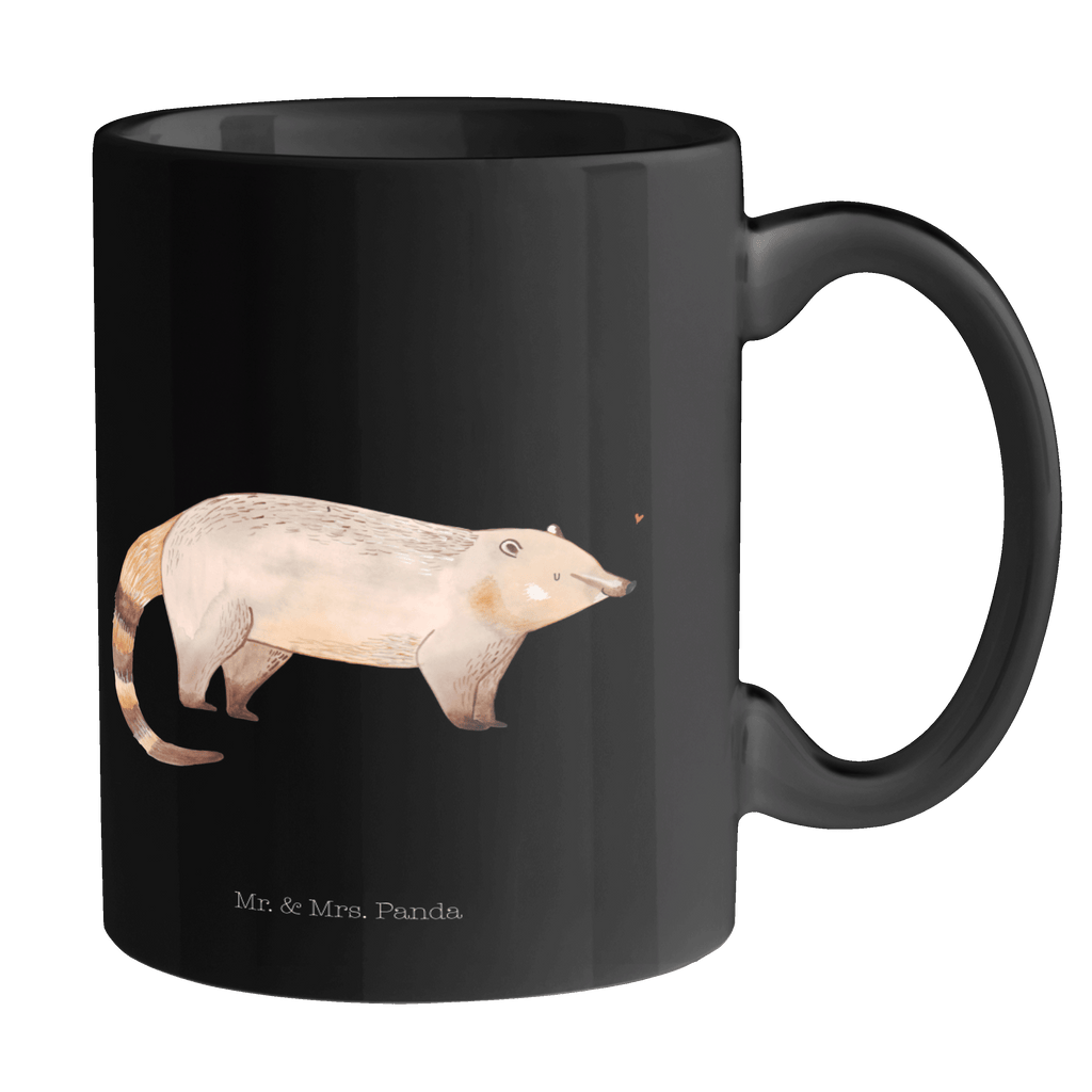 Tasse Nasenbär Nasenbär, Nasenbären, Rüsselbär, Bär, Becher, Kaffeetasse, Kaffeebecher, Tee, Frühstück, Büro  süße Tiermotive, gute Laune, lustige Sprüche, Tiere