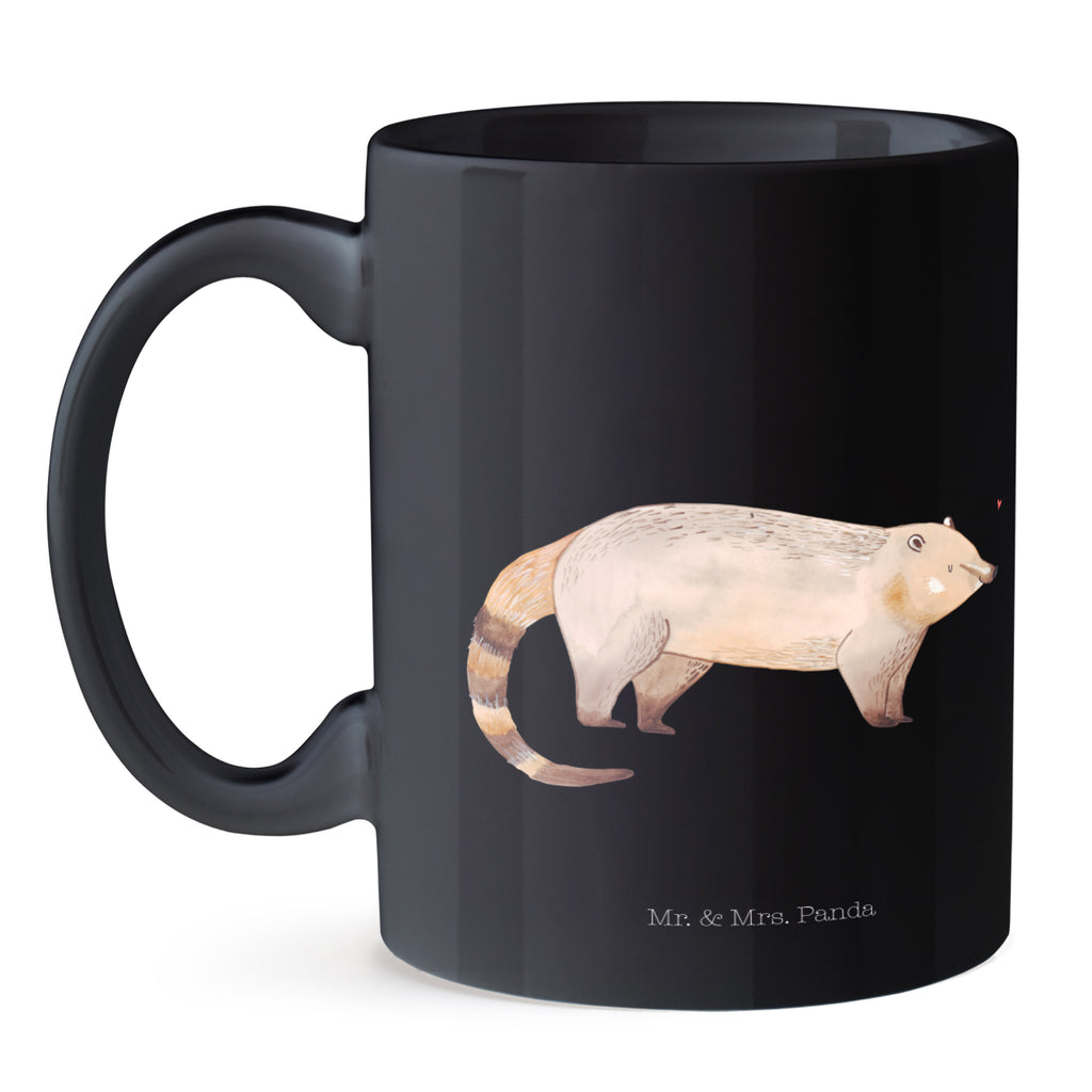 Tasse Nasenbär Nasenbär, Nasenbären, Rüsselbär, Bär, Becher, Kaffeetasse, Kaffeebecher, Tee, Frühstück, Büro  süße Tiermotive, gute Laune, lustige Sprüche, Tiere