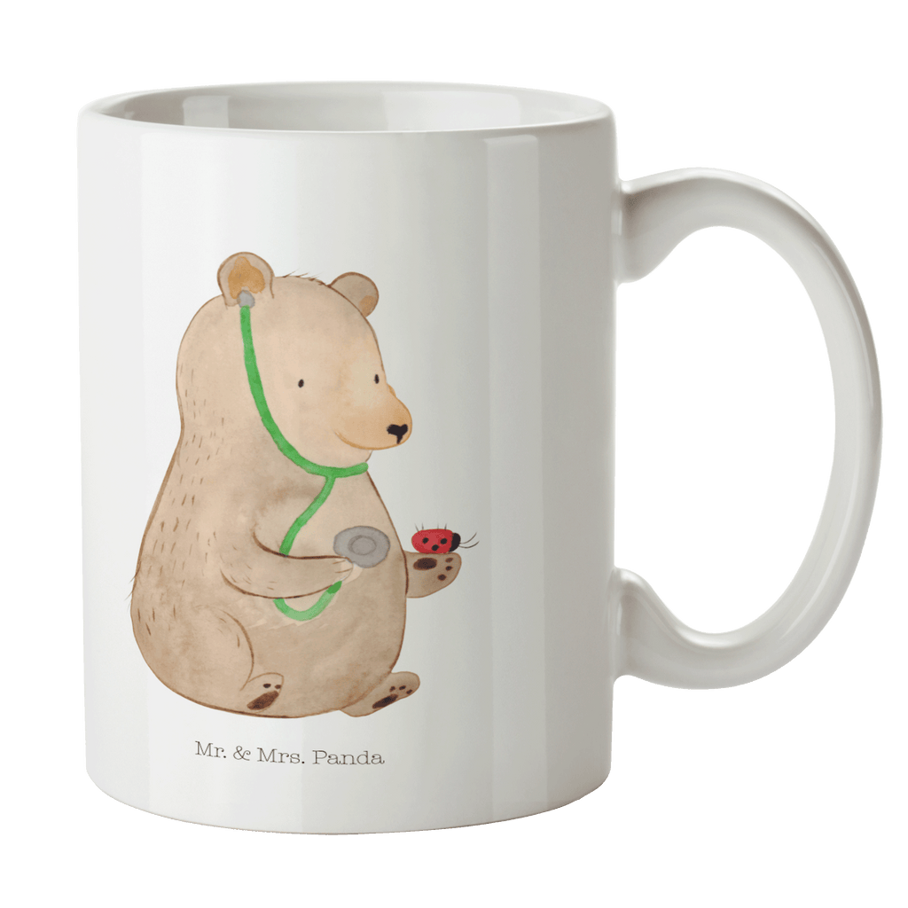 Tasse Bär Arzt Bär, Arzt, Ärztin, Doktor, Professor, Doktorin, Professorin Becher, Kaffeetasse, Kaffeebecher, Tee, Frühstück, Büro  Bär, Teddy, Teddybär