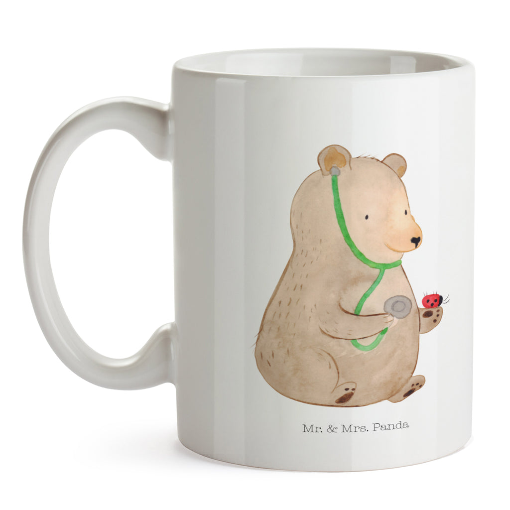 Tasse Bär Arzt Bär, Arzt, Ärztin, Doktor, Professor, Doktorin, Professorin Becher, Kaffeetasse, Kaffeebecher, Tee, Frühstück, Büro  Bär, Teddy, Teddybär