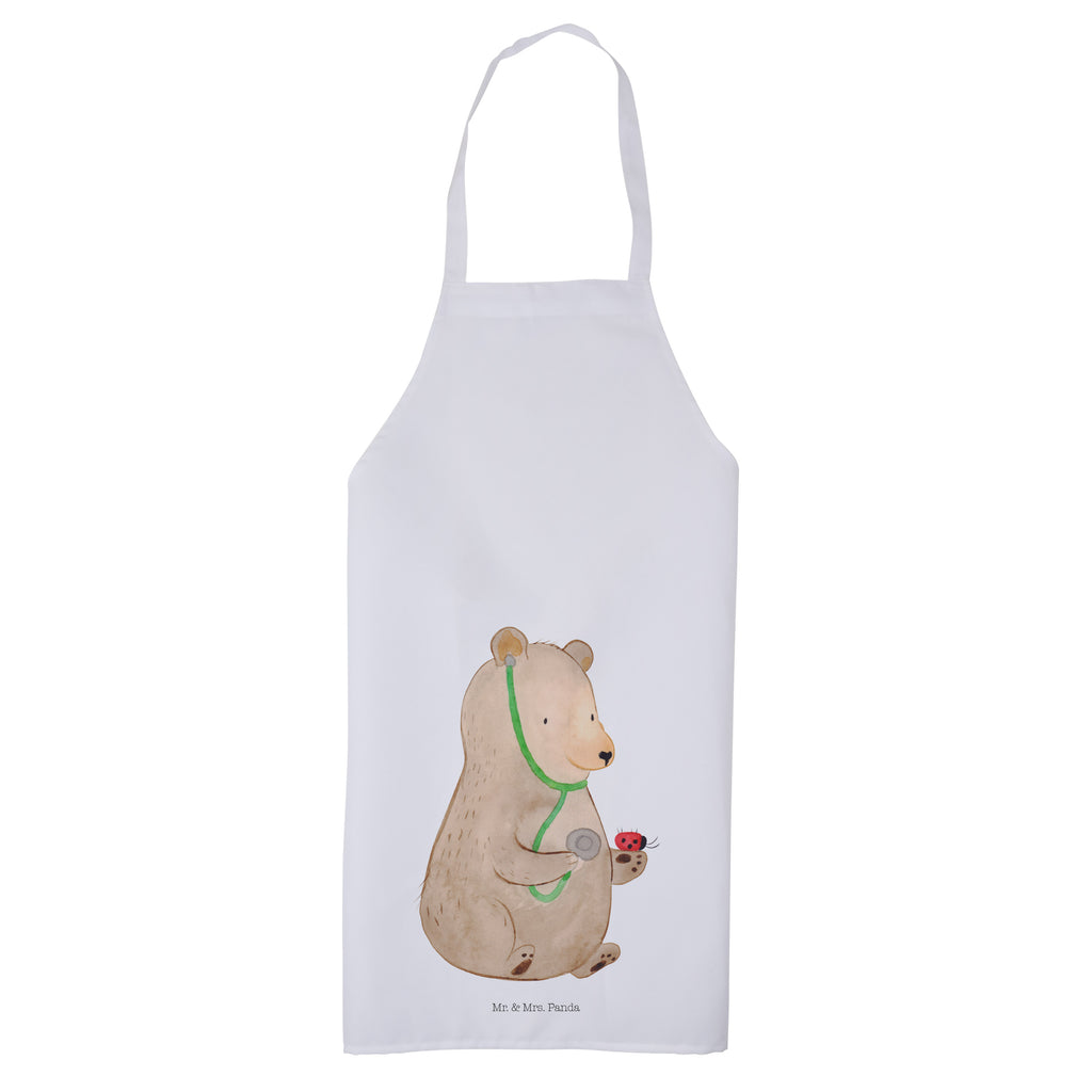 Kochschürze Bär Arzt Schürze, Backschürze, Küchenschürze, Grillschürze, Latzschürze, Bär, Teddy, Teddybär, Arzt, Ärztin, Doktor, Professor, Doktorin, Professorin