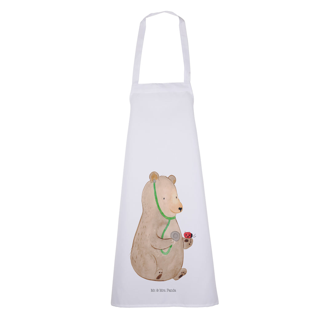 Kochschürze Bär Arzt Schürze, Backschürze, Küchenschürze, Grillschürze, Latzschürze, Bär, Teddy, Teddybär, Arzt, Ärztin, Doktor, Professor, Doktorin, Professorin