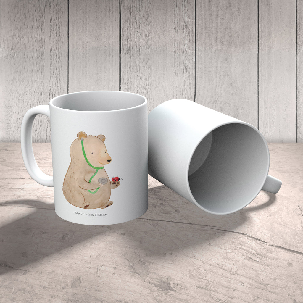 Kindertasse Bär Arzt Kunststoff Tasse, Kindergarten, Tasse, Trinkbecher, Camping Becher, Kaffeetasse, Kunststoffbecher, Kindergartenbecher, Outdoorgeschirr, Kunststoffgeschirr, Reisebecher, Reisetasse, Kinderbecher, Bär, Teddy, Teddybär, Arzt, Ärztin, Doktor, Professor, Doktorin, Professorin