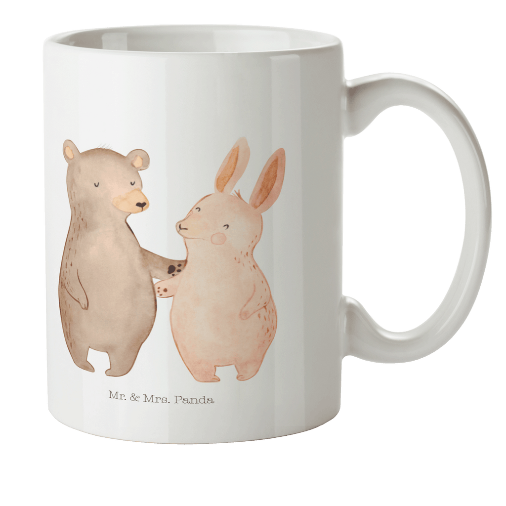 Kindertasse Bär Hase Umarmen Kunststoff Tasse, Kindergarten, Tasse, Trinkbecher, Camping Becher, Kaffeetasse, Kunststoffbecher, Kindergartenbecher, Outdoorgeschirr, Kunststoffgeschirr, Reisebecher, Reisetasse, Kinderbecher, Liebe, Partner, Freund, Freundin, Ehemann, Ehefrau, Heiraten, Verlobung, Heiratsantrag, Liebesgeschenk, Jahrestag, Hocheitstag, Freunde, bester Freund, Hase, Bär, Bärchen, best friends
