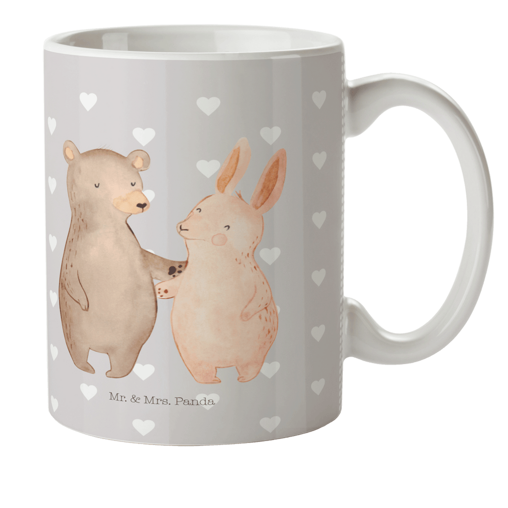 Kindertasse Bär Hase Umarmen Kunststoff Tasse, Kindergarten, Tasse, Trinkbecher, Camping Becher, Kaffeetasse, Kunststoffbecher, Kindergartenbecher, Outdoorgeschirr, Kunststoffgeschirr, Reisebecher, Reisetasse, Kinderbecher, Liebe, Partner, Freund, Freundin, Ehemann, Ehefrau, Heiraten, Verlobung, Heiratsantrag, Liebesgeschenk, Jahrestag, Hocheitstag, Freunde, bester Freund, Hase, Bär, Bärchen, best friends
