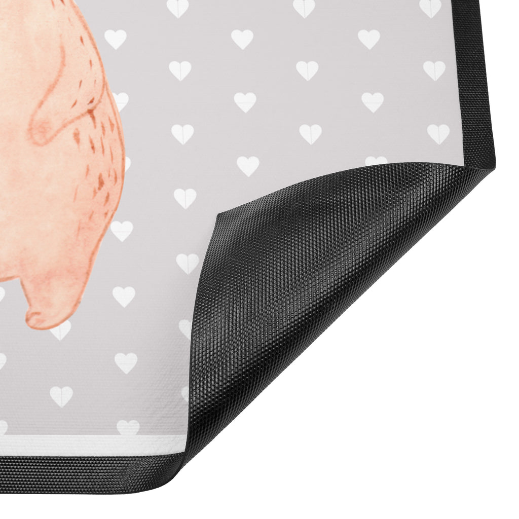 Fußmatte Bär Hase Umarmen Freunde, bester Freund, Hase, Bär, Bärchen, best friends Türvorleger, Schmutzmatte, Fußabtreter, Matte, Schmutzfänger, Fußabstreifer, Schmutzfangmatte, Türmatte, Motivfußmatte,  Haustürmatte, Vorleger  Liebe,  Partner, Freund, Freundin, Ehemann, Ehefrau, Heiraten, Verlobung, Heiratsantrag, Liebesgeschenk, Jahrestag, Hocheitstag