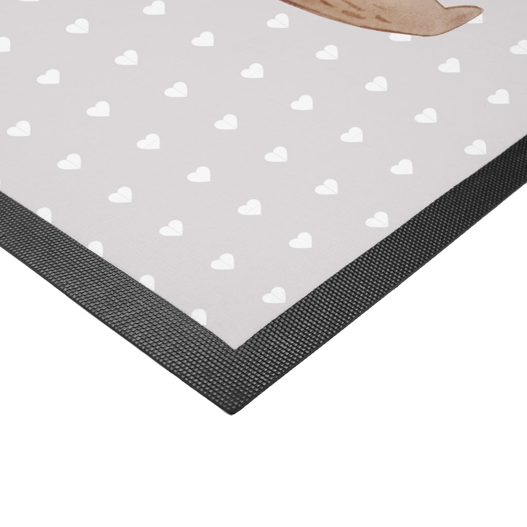 Fußmatte Bär Hase Umarmen Freunde, bester Freund, Hase, Bär, Bärchen, best friends Türvorleger, Schmutzmatte, Fußabtreter, Matte, Schmutzfänger, Fußabstreifer, Schmutzfangmatte, Türmatte, Motivfußmatte,  Haustürmatte, Vorleger  Liebe,  Partner, Freund, Freundin, Ehemann, Ehefrau, Heiraten, Verlobung, Heiratsantrag, Liebesgeschenk, Jahrestag, Hocheitstag