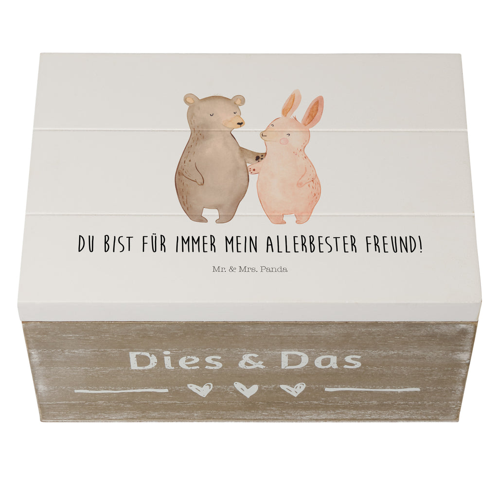 Holzkiste Bär Hase Umarmen Holzkiste, Kiste, Schatzkiste, Truhe, Schatulle, XXL, Erinnerungsbox, Erinnerungskiste, Dekokiste, Aufbewahrungsbox, Liebe, Partner, Freund, Freundin, Ehemann, Ehefrau, Heiraten, Verlobung, Heiratsantrag, Liebesgeschenk, Jahrestag, Hocheitstag, Freunde, bester Freund, Hase, Bär, Bärchen, best friends