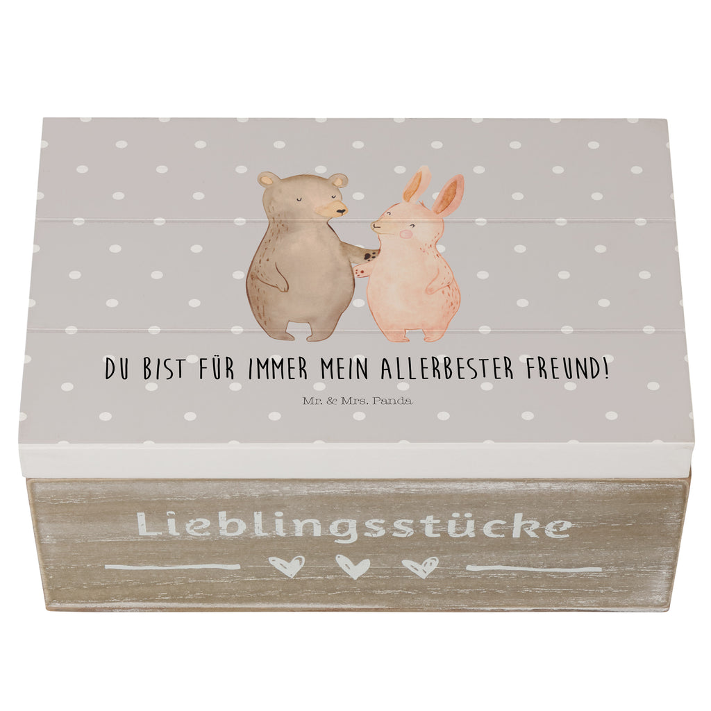 Holzkiste Bär Hase Umarmen Holzkiste, Kiste, Schatzkiste, Truhe, Schatulle, XXL, Erinnerungsbox, Erinnerungskiste, Dekokiste, Aufbewahrungsbox, Liebe, Partner, Freund, Freundin, Ehemann, Ehefrau, Heiraten, Verlobung, Heiratsantrag, Liebesgeschenk, Jahrestag, Hocheitstag, Freunde, bester Freund, Hase, Bär, Bärchen, best friends