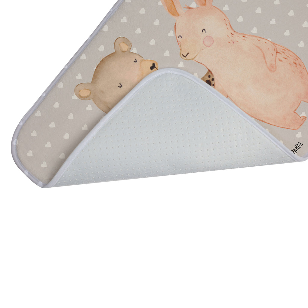 Badvorleger Bär Hase Umarmen Badematte, Badteppich, Duschvorleger, Badezimmerteppich, Badezimmermatte, Badvorleger, Duschmatte, Duschteppich, Liebe, Partner, Freund, Freundin, Ehemann, Ehefrau, Heiraten, Verlobung, Heiratsantrag, Liebesgeschenk, Jahrestag, Hocheitstag, Freunde, bester Freund, Hase, Bär, Bärchen, best friends