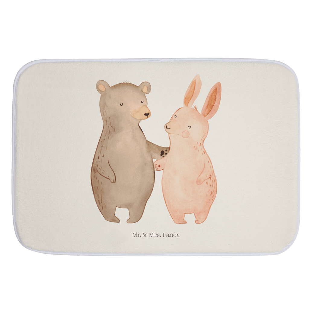 Badvorleger Bär Hase Umarmen Badematte, Badteppich, Duschvorleger, Badezimmerteppich, Badezimmermatte, Badvorleger, Duschmatte, Duschteppich, Liebe, Partner, Freund, Freundin, Ehemann, Ehefrau, Heiraten, Verlobung, Heiratsantrag, Liebesgeschenk, Jahrestag, Hocheitstag, Freunde, bester Freund, Hase, Bär, Bärchen, best friends